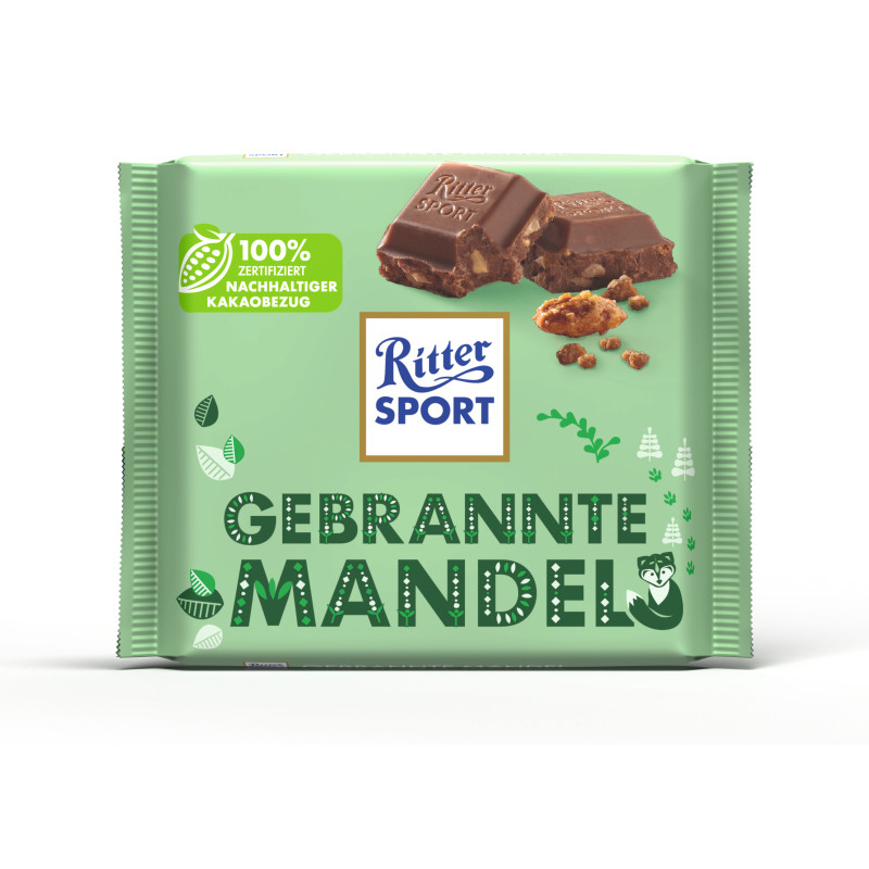 Ritter Sport 100G Gebrannte Mandel