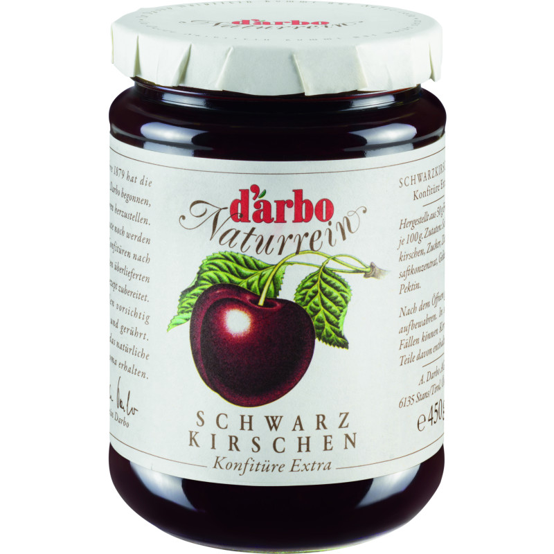 Darbo Naturrein Schwarzwälder Kirsch 450g