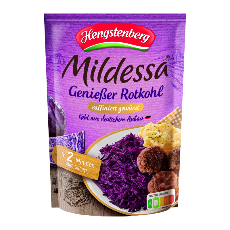 Hengstenberg Mildessa Genießer Rotkohl 400g