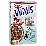 Dr. Oetker Vitalis O.Sugar addition Crunchy Chocolate RAC MB 400g