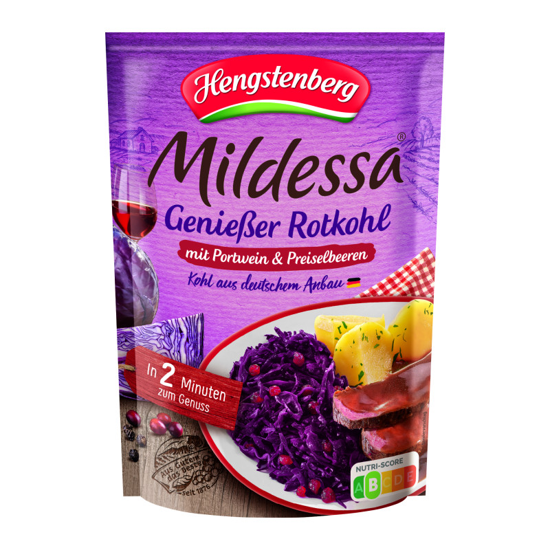 Mildessa Geniesser Rotkohl Portwein 400g