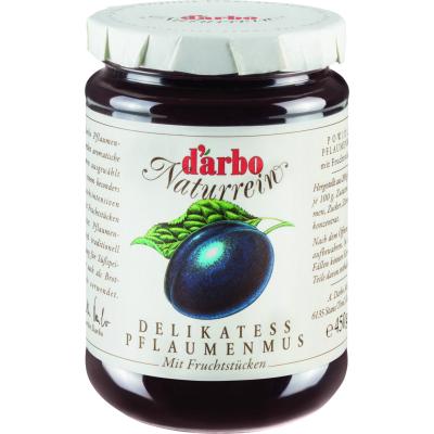 DARBO NATURREIN PFLAUMENMUS. 450G