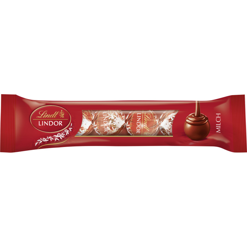 Lindt LINDOR 4-piece stick milk 50g