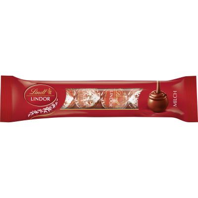 Lindt LINDOR 4er Stange Milch 50g