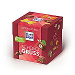 RitterSport Chocolate Cubes Chocolate Greeting 176G Box