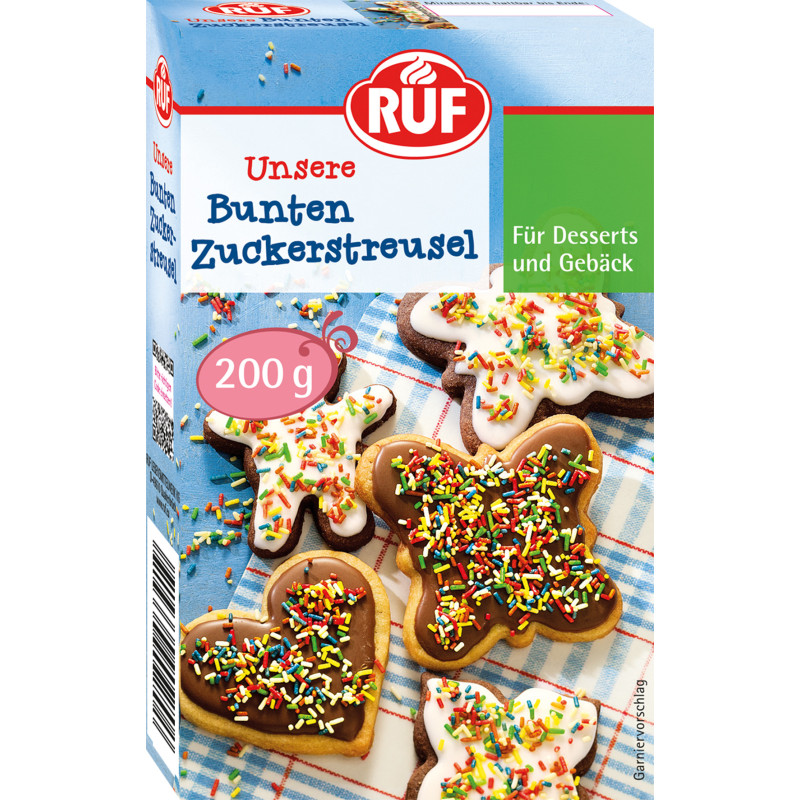 RUF Bunte Zuckerstreusel 200g
