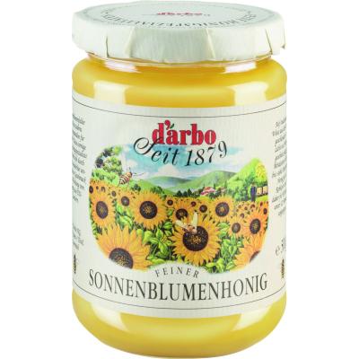 d'arbo Feiner Sonnenblumenhonig 500g