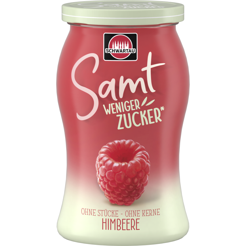 Schwartau Samt weniger Zucker Himbeere 255g