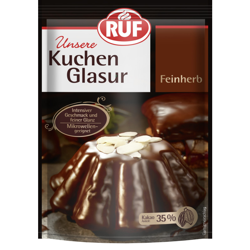 RUF Glasur Feinherb 100 g