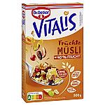 Dr. Oetker Vitalis Fruit Muesli - No Added Sugar 500g