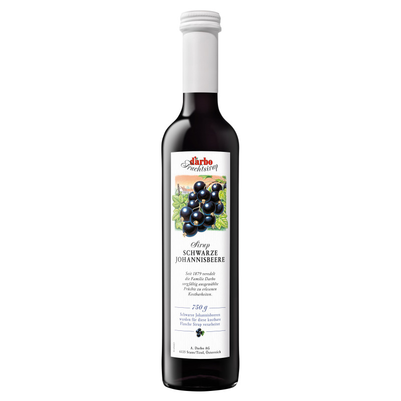 d'arbo Schw. Johannisbeer Sirup 500ml