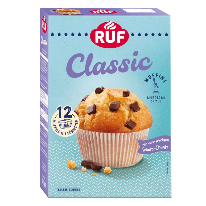 RUF Muffins Classic 380g