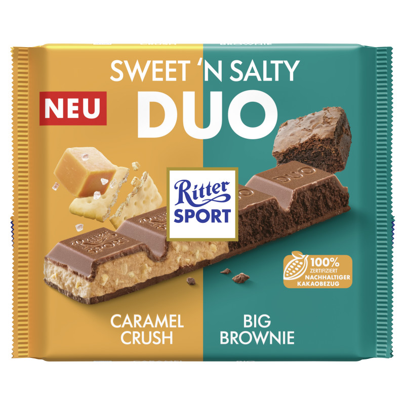 Ritter Sport Sweet'N Salty Duo Tafel 218g