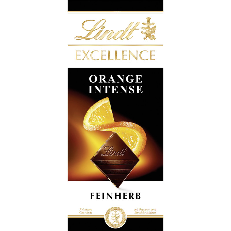 Lindt EXCELLENCE Orange 100g