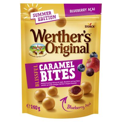 Werther’s Original Blissful Caramel Bites  Blueberry Acai 140g