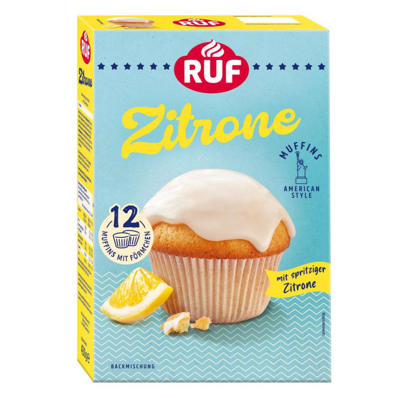 RUF Muffins Zitrone 430g