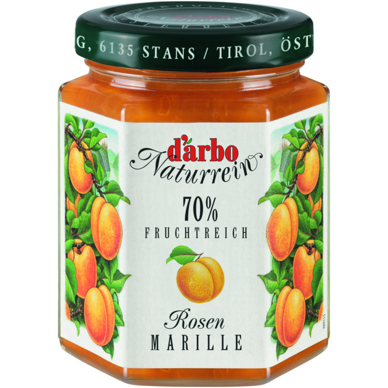 Darbo Fruchtreich Rosenmarille 200g