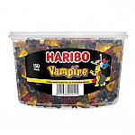 Haribo Licorice Vampire Can 150 pcs = 1200g Fruit Gummy