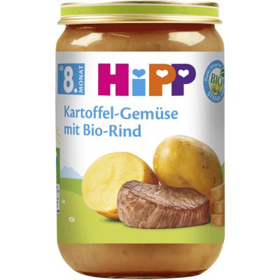 HiPP Karotten mit Kartoffeln u. Bio Rind 220g