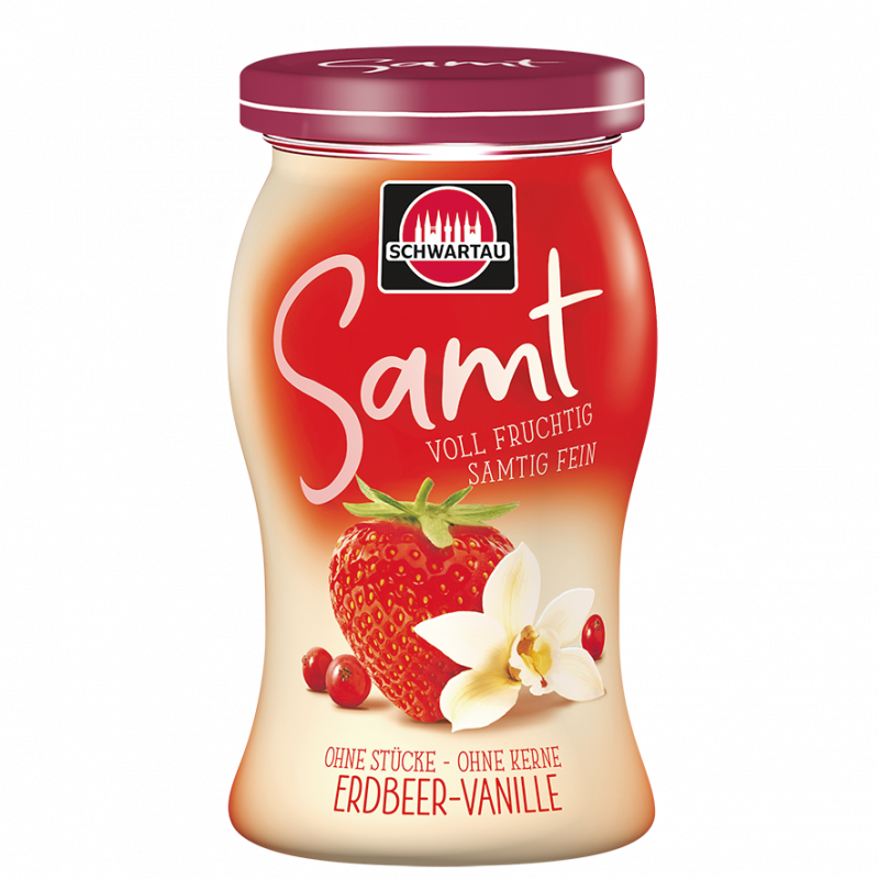 Schwartau Samt Erdbeer-Vanille 270g