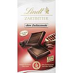 Lindt Dark Chocolate without Sugar Added (100g)