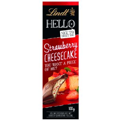 Lindt Hello Tafel Stawbrry Cheesecake 100g