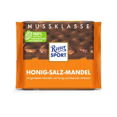 Ritter Sport Nuss Klasse Honig-Salz-Mandel Tafel 100g