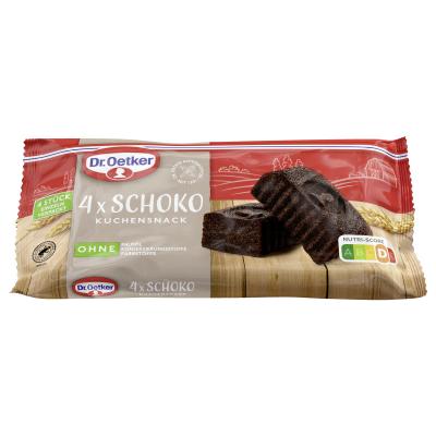Dr. Oetker fertiger Kuchensnack Schoko 4er RAC MB 140g