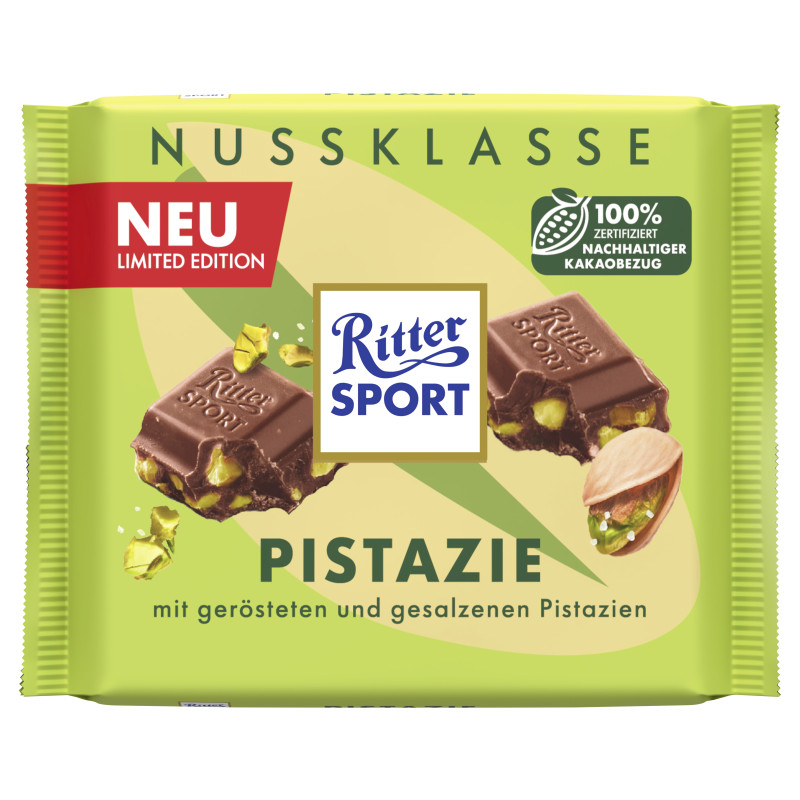Ritter Sport Pistachio Bar - 100g