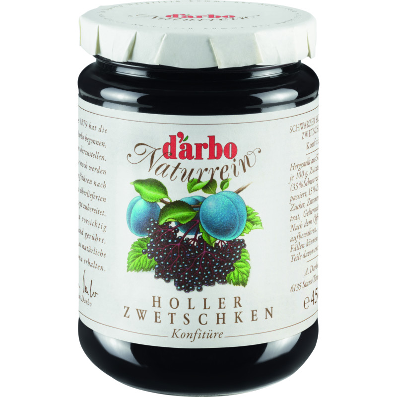 Darbo Naturrein Holler Zwetschke 450g