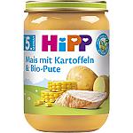 HiPP Corn with Potatoes and Organic Turkey 190