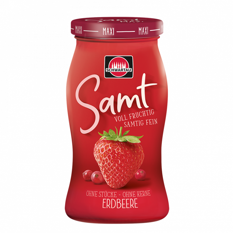 Schwartau Samt Erdbeere Maxiglas 465g