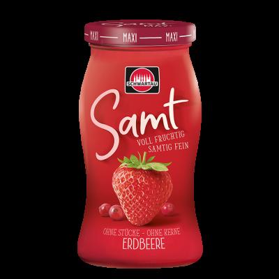 Schwartau Velvet Strawberry Maxiglass 465g