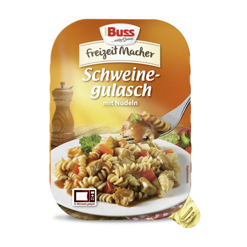 Buss Schweinegulasch mit Nudeln 300g