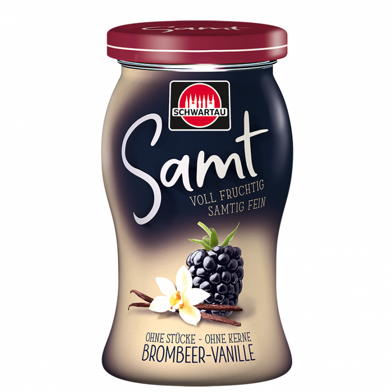 Schwartau Samt limited Edition Blackberry Vanilla 270g