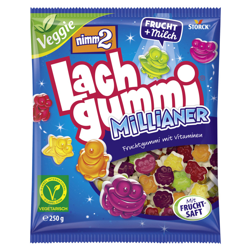 nimm2 Lachgummi Millianer 250g