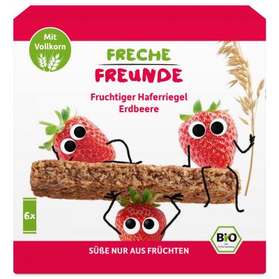 Cheeky Friends Organic Fruity Oat Bar Strawberry 6x30g