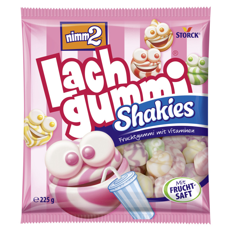 nimm2 Lachgummi Shakies 225g