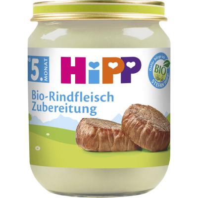 HiPP Organic Beef Preparation 125g