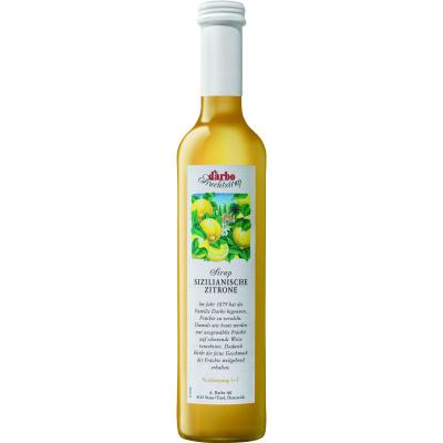 d'arbo Sirup Sizilian. Zitrone 0,5l