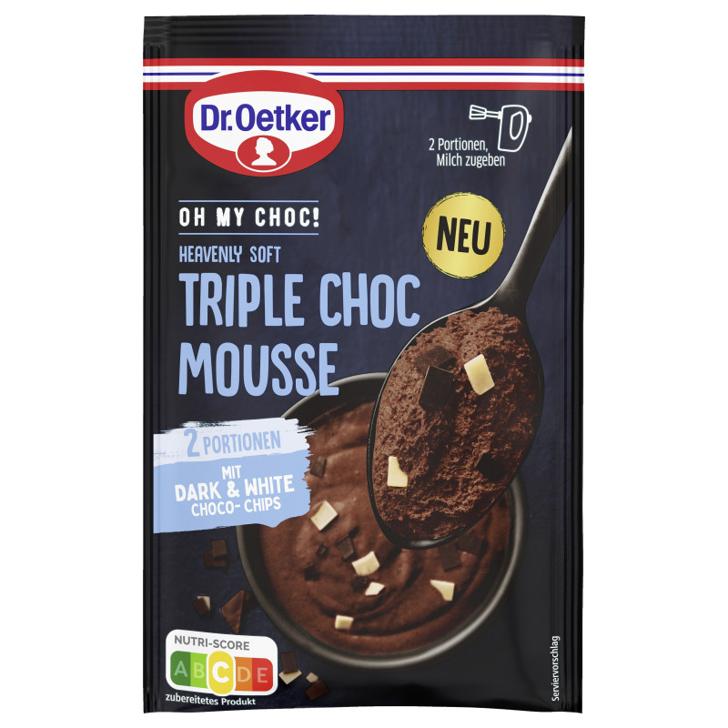 Dr. Oetker OH MY CHOC! Triple Choc Mousse RAC MB 200ml