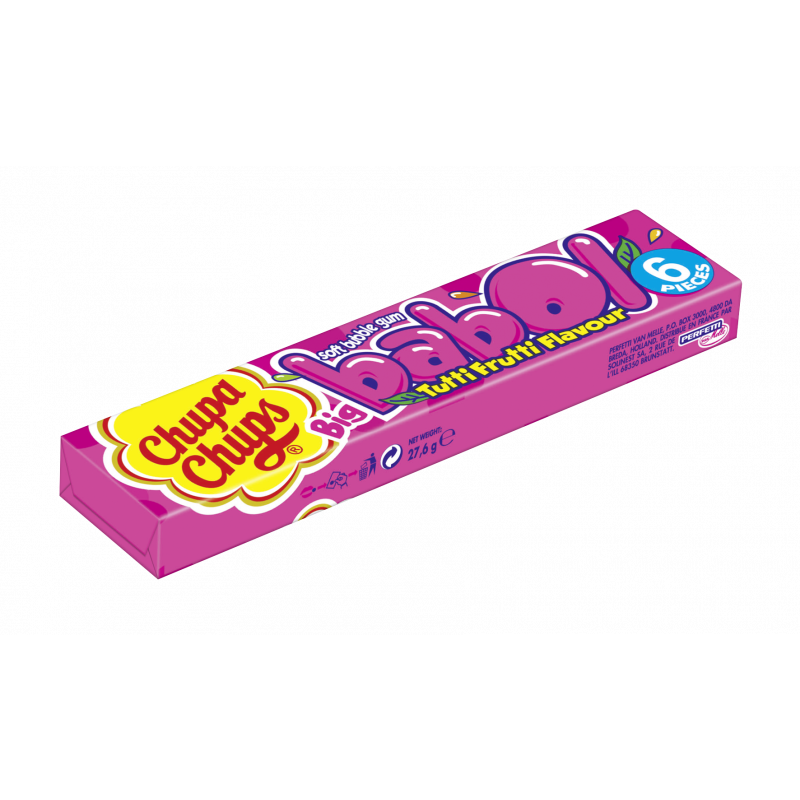 Chupa Chups Babol Gum Tutti Frutti 27.6 g