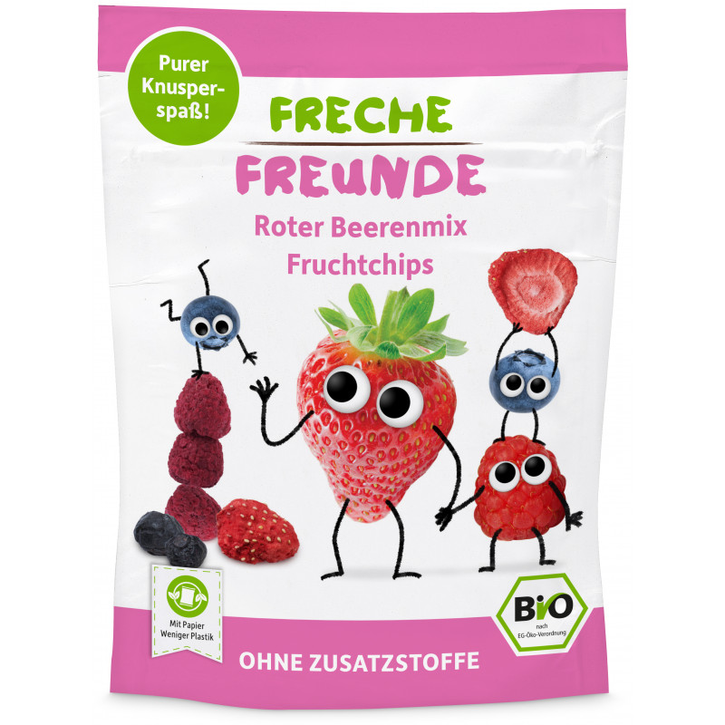 Cheeky Friends Organic Red Berry Mix Fruit Chips 10g