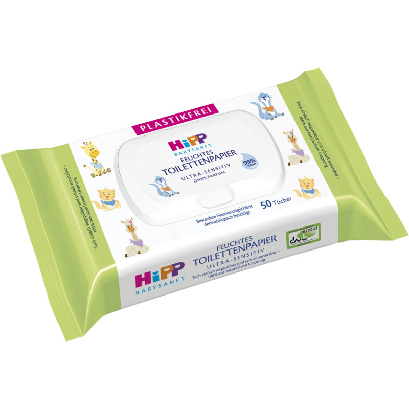 HiPP Feuchtes Kindertoilettenp.(1x50)