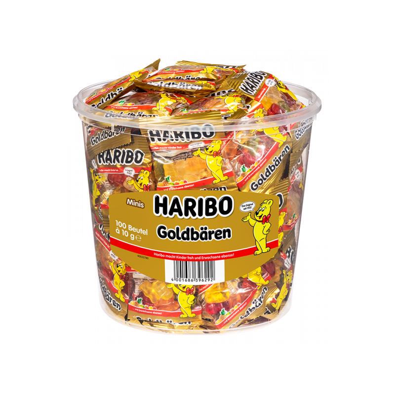 Haribo Fruchtgummi Goldbären Mini 100x 10g