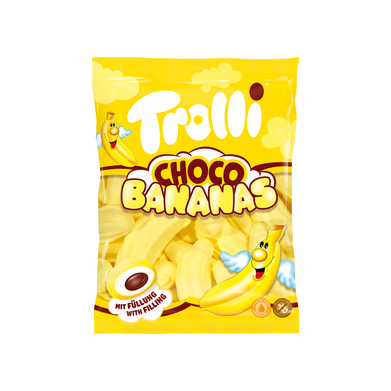 Trolli Choco Bananas 150g