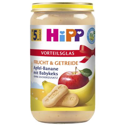 HiPP Apfel-Banane mit Babykeks 250g