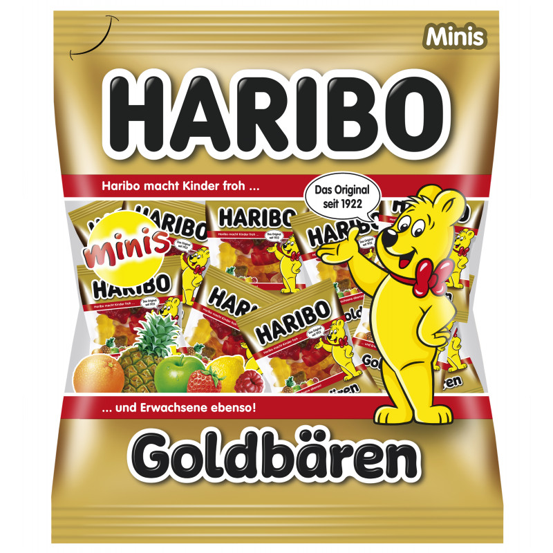 Haribo Fruchtgummi Goldbären Mini 250g