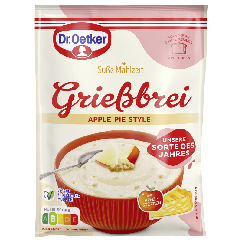 Dr. Oetker Grießbrei Apple Pie Style (SdJ25) 96g