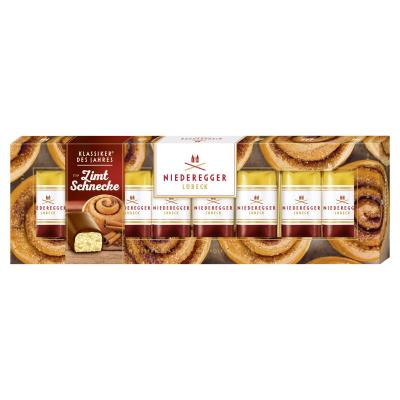 Niederegger Marzipan "Classic® of the Year" 2025 Type "Cinnamon Roll" in Milk Chocolate 100g